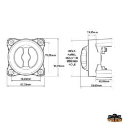 Trem, T-Power Dual Circuit Akü Şalteri 32V/350A