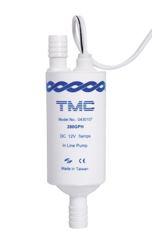 TMC Karavan için Dalgıç-Transfer Pompası 12V 280GPH 24 V