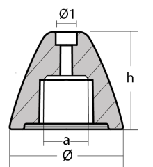 Best Quick QK3000 Çinko Baş Pervane Tutyası, 70mm