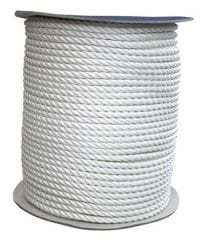CABO Bağlama Halatı-Üç Kollu,Polyester, Beyaz, 14mm