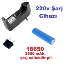 PROCEAN Fener Prolight 1000 Lümen Siyah