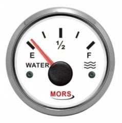 MORS Su Tankı Seviye Göstergesi 12-24 V Beyaz
