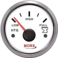 MORS Pissu-Tuvalet tankı seviye göstergesi 12-24V Beyaz