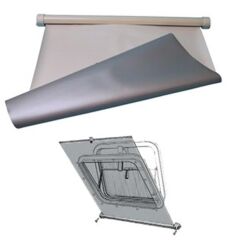 Trem Karavan ve Tekne için stor perde 55*65 cm