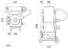 SeaStar PA1200-3HP Power Assist High Pressure d&uuml;men desteği