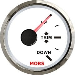 MORS Marin Trim Göstergesi 12-24 V Beyaz