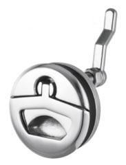 Gömme Kulp Krom, 51 mm, Kilitsiz