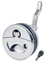 Kilitli Krom Gömme Kulp, 62 mm