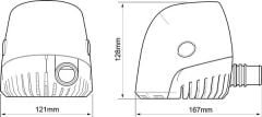 Whale 1300 Otomatik Sintine Pompası.