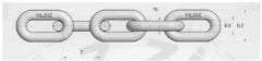 Yıldız Kalibreli baklalı galvanizli zincir 16 mm Grade 30