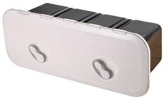 Trem Su geçirmez Plastik Kutu ve Kapak 607x243 mm