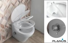 Planus STILO PLUS 24V Taharet Kitli Tuvalet Beyaz