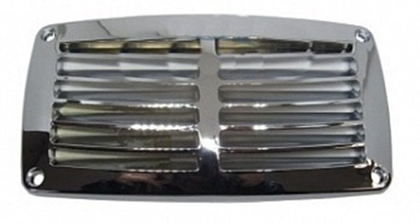 Plastik Havalandırma Izgarası, 183* 91mm, Kromaj renkli