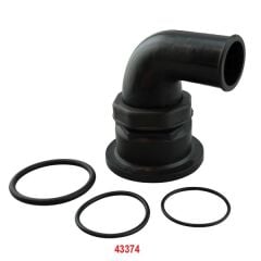Nuovarade Tank Konnektörü 90°, Ø38mm, ERCOLE Tanklar için