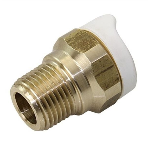 Whale WX1513 Adaptör 1/2'' NPT Erkek 15mm Pirinç