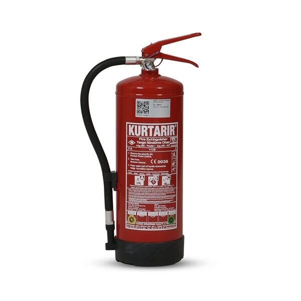 Kurtarır Sertifikalı Yangın ABC Tüpü, 6 kg
