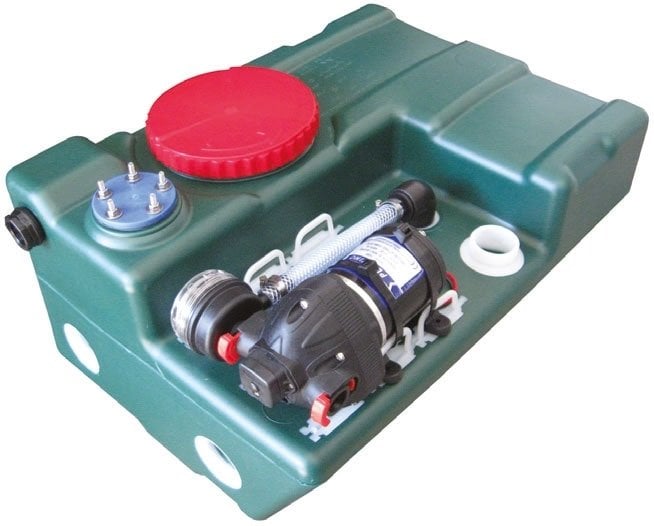 TATLI SU SİSTEMİ 12V HİDROFOR & 60 L PLSTANK