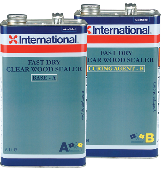 international Clear Wood Sealer Fast Dry DOLGU verniği 10 lt
