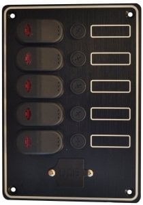 Usb portlu sigorta paneli IP65 Su geçirmez