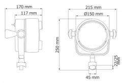 Projektör 12V