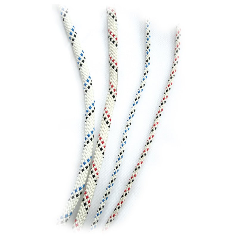 CABO Yelken Halatı, ''Halyard'', 6mm, Beyaz üstü Kırmızı Örgü