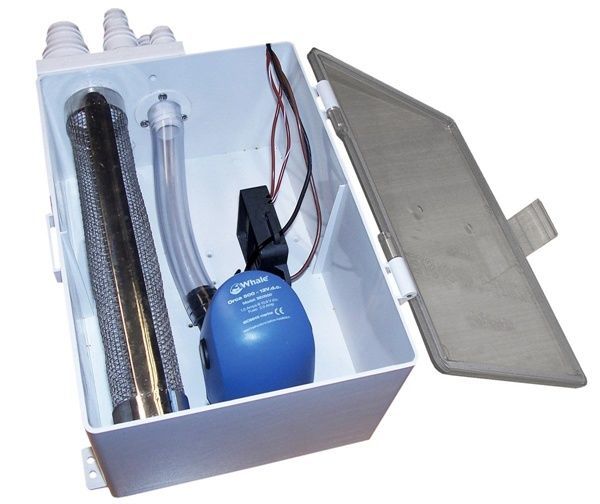 Whale GW0500 Duş-Lavabo Suyu toplama tankı 5L, 24V