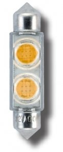 LED Sofit ampul 12V 10x38 mm