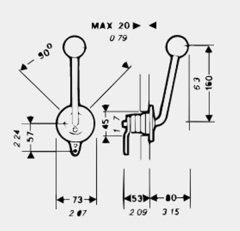 Ultraflex B35 Kumanda kolu
