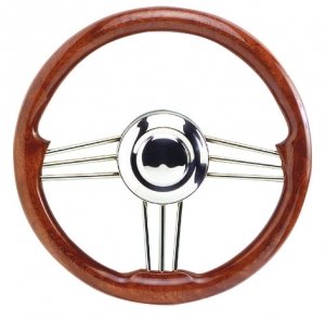 Osculati Tekne Dümen Direksiyon Simidi Maun 355mm