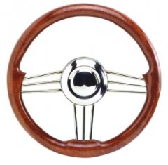 Osculati Tekne Dümen Direksiyon Simidi Maun 355mm