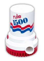 RULE Sintine pompası, 1500 GPH, 5678 lt/saat 12 Volt