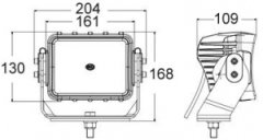 Hella Marine AS3 Ağır Hizmet Led Projektör