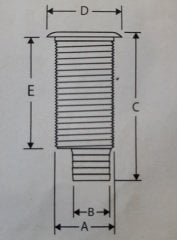 Lalizas Sintine Çıkışı 1 1/2'' BYZ