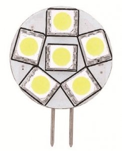 Led ampul G4 İğne bacak 6 LED arkadan ayaklı