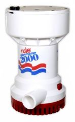 RULE 53S Otomatik sintine pompası, 12V, 2000GPH 7570 litre/saat