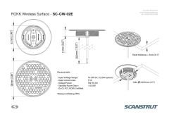Scanstrut SC-SW-02E Rokk Kablosuz Telefon Şarj Ünitesi