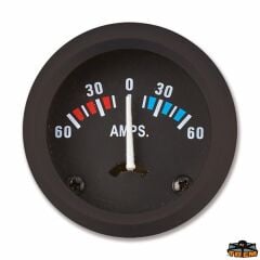Trem Eco Line Ampermetre Siyah 12 V 60 A Ø60 mm