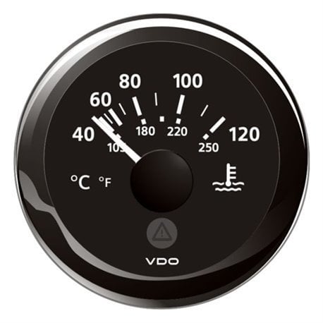 VDO su hararet-ısı göstergesi  120 'C