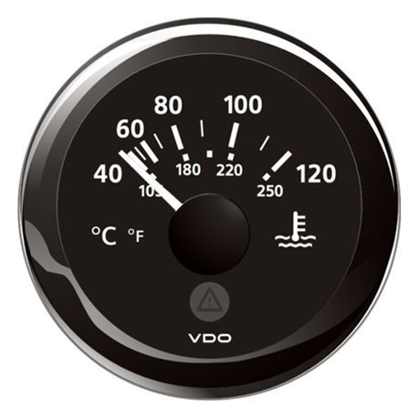 VDO su hararet-ısı göstergesi  120 'C