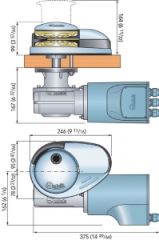 Quick Prince ırgat Tambursuz model 12V, 1500W