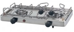 Eno Xtrem 2 Set üstü Çift Gözlü Gazlı Ocak Tekne Karavan İçin