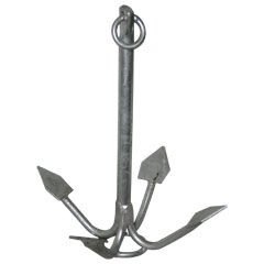 Grapnel ,Tırnaklı Tonoz Çapası, Galvaniz 30 kg