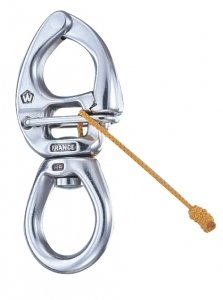 Wichard büyük kulplu hızlı açılan snap shackle 145 mm