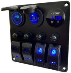 ANF Marine 12V Sigorta paneli, USB şarjlı