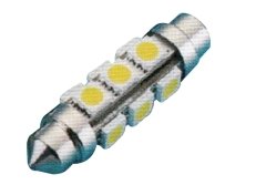 LED  Sofit ampul 12V 8 LED 10x44mm