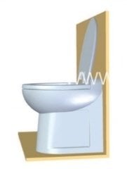 Planus ELITE Yedek Tuvalet kapağı Beyaz