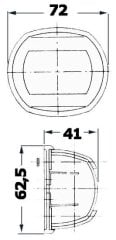 Compact 12 PRUVA seyir feneri BYZ
