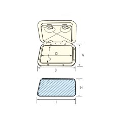 Nuova Rade Mid Line Plastik Kapak