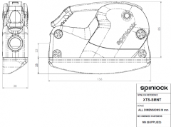 Spinlock XTS0814/HP, Power Stoper, Yatay Halat Yönlendirme, İskele Tarafı