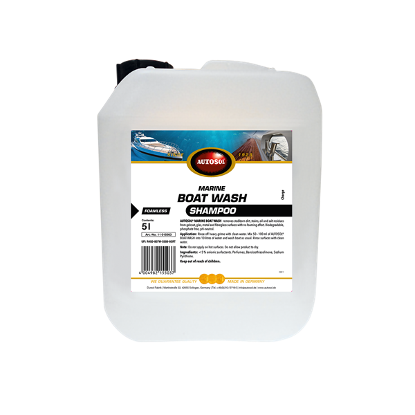 AUTOSOL® Marin Tekne Yıkama - Köpüksüz Şampuan, 5 lt